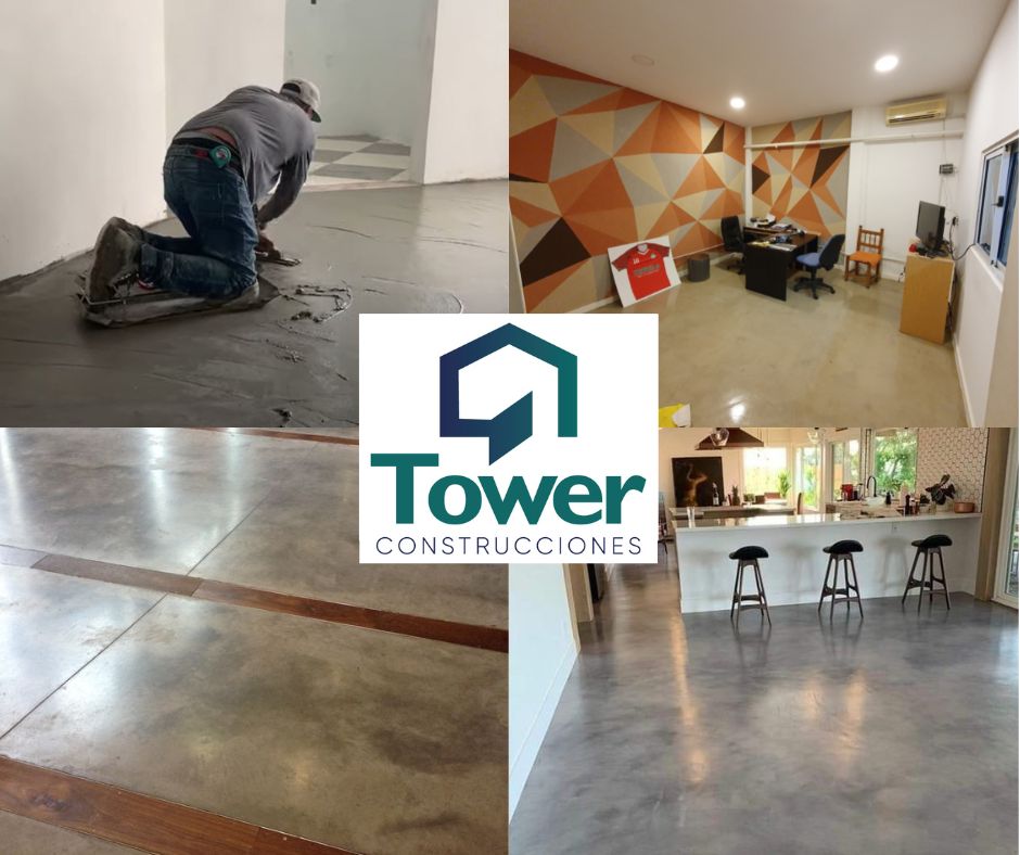 Pisos de microcemento aisado Pisos de microcemento aisado